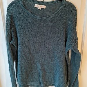 Loft green knitted sweater